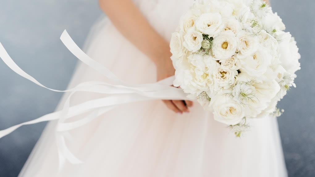 Wedding in white